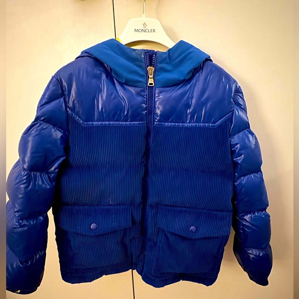 Moncler Royle Blue Corduroy Jacket